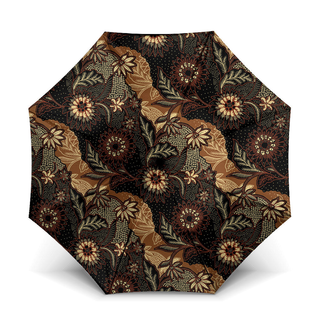 Batik Pedalaman Semen Lereng Style Umbrella Indonesian Traditional Pattern