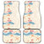 Beige Hawaii Lei Seashells Starfish Car Mats Sandy Sylized - Polynesian Pride