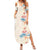Beige Hawaii Lei Seashells Starfish Family Matching Summer Maxi Dress and Hawaiian Shirt Sandy Sylized - Polynesian Pride