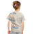 Beige Hawaii Lei Seashells Starfish Kid T Shirt Sandy Sylized - Polynesian Pride