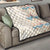 Beige Hawaii Lei Seashells Starfish Quilt Sandy Sylized - Polynesian Pride