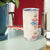 Beige Hawaii Lei Seashells Starfish Tumbler Cup Sandy Sylized - Polynesian Pride