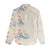 Beige Hawaii Lei Seashells Starfish Women Casual Shirt Sandy Sylized - Polynesian Pride