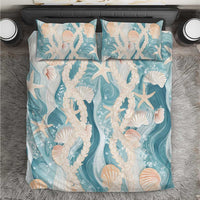 Hawaii Lei Seashells Starfish Bedding Set Fresh Summer Vibe - Polynesian Pride