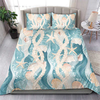 Hawaii Lei Seashells Starfish Bedding Set Fresh Summer Vibe - Polynesian Pride