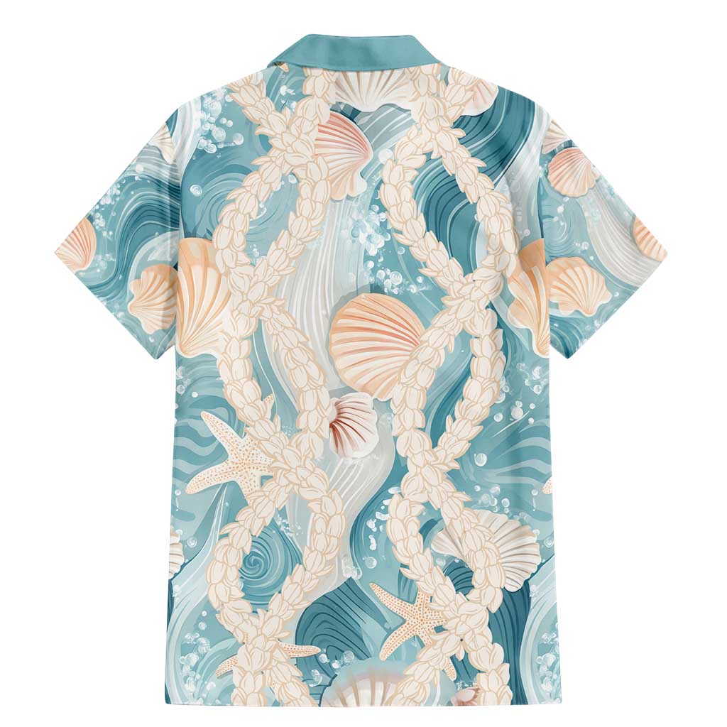 Hawaii Lei Seashells Starfish Family Matching Mermaid Dress and Hawaiian Shirt Fresh Summer Vibe - Polynesian Pride