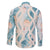 Hawaii Lei Seashells Starfish Family Matching Off The Shoulder Long Sleeve Dress and Hawaiian Shirt Fresh Summer Vibe - Polynesian Pride