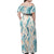 Hawaii Lei Seashells Starfish Family Matching Off Shoulder Maxi Dress and Hawaiian Shirt Fresh Summer Vibe - Polynesian Pride