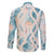 Hawaii Lei Seashells Starfish Family Matching Off Shoulder Short Dress and Hawaiian Shirt Fresh Summer Vibe - Polynesian Pride