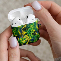 Hawaii Summer Tropical Leaves AirPods Case - Polynesian Pride