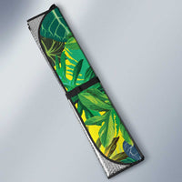 Hawaii Summer Tropical Leaves Auto Sun Shade - Polynesian Pride