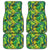Hawaii Summer Tropical Leaves Car Mats - Polynesian Pride
