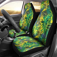 Hawaii Summer Tropical Leaves Car Seat Cover - Polynesian Pride
