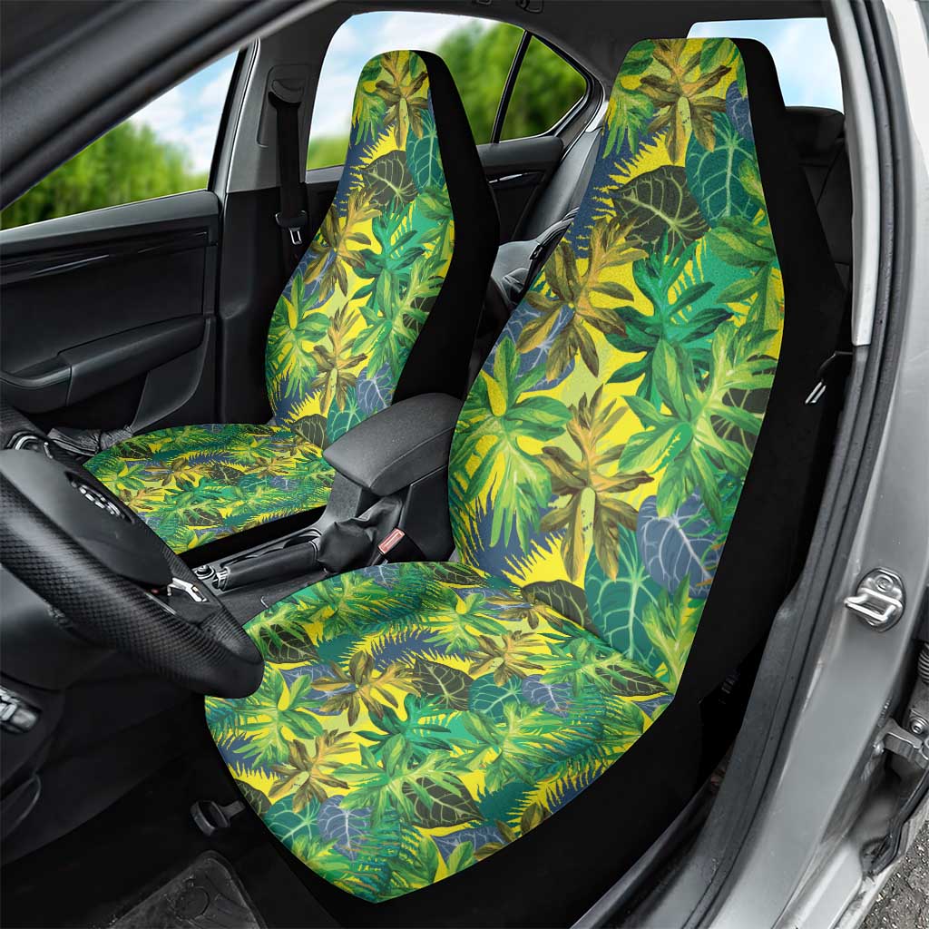 Hawaii Summer Tropical Leaves Car Seat Cover - Polynesian Pride