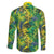 Hawaii Summer Tropical Leaves Family Matching Off The Shoulder Long Sleeve Dress and Hawaiian Shirt - Polynesian Pride