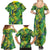 Hawaii Summer Tropical Leaves Family Matching Summer Maxi Dress and Hawaiian Shirt - Polynesian Pride