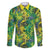 Hawaii Summer Tropical Leaves Family Matching Summer Maxi Dress and Hawaiian Shirt - Polynesian Pride