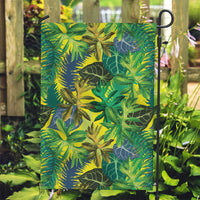 Hawaii Summer Tropical Leaves Garden Flag - Polynesian Pride