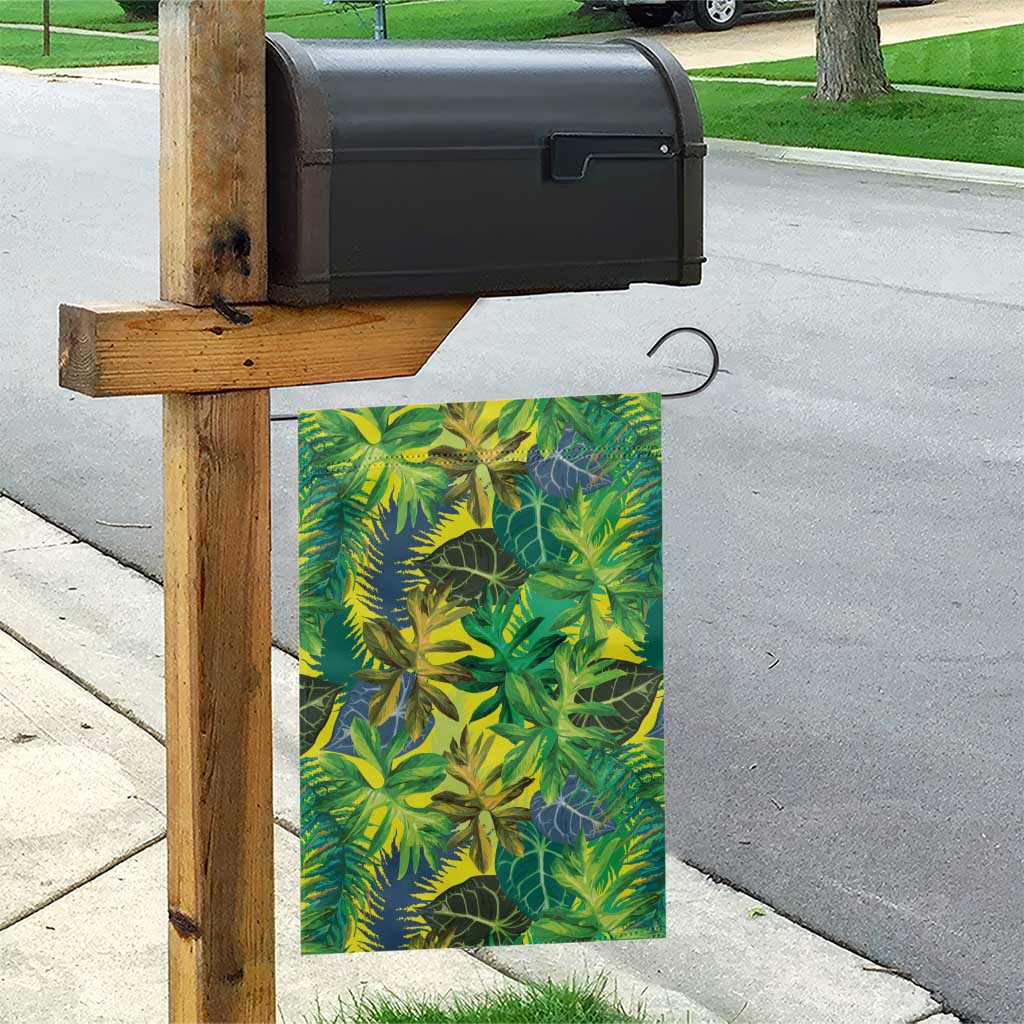 Hawaii Summer Tropical Leaves Garden Flag - Polynesian Pride