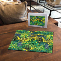 Hawaii Summer Tropical Leaves Puzzle - Polynesian Pride