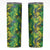 Hawaii Summer Tropical Leaves Skinny Tumbler - Polynesian Pride