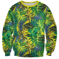 Hawaii Summer Tropical Leaves Sweatshirt - Polynesian Pride