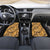 Hawaii Gold Tropical Leaves Car Mats - Polynesian Pride