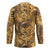 Hawaii Gold Tropical Leaves Hockey Jersey - Polynesian Pride