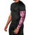 Hawaii Pink Tropical Leaves Arm Sleeves - Polynesian Pride