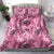 Hawaii Pink Tropical Leaves Bedding Set - Polynesian Pride