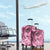 Hawaii Pink Tropical Leaves Luggage Cover - Polynesian Pride