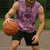 Hawaii Pink Tropical Leaves Sleeveless Hoodie - Polynesian Pride