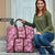 Hawaii Pink Tropical Leaves Travel Bag - Polynesian Pride