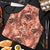 Hawaii Red Brown Tropical Leaves Apron - Polynesian Pride