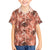 Hawaii Red Brown Tropical Leaves Hawaiian Shirt - Polynesian Pride