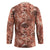 Hawaii Red Brown Tropical Leaves Hockey Jersey - Polynesian Pride