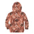 Hawaii Red Brown Tropical Leaves Kid Hoodie - Polynesian Pride