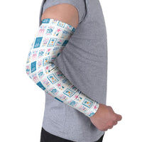 Hawaii Coastal Summer Postcard Arm Sleeves