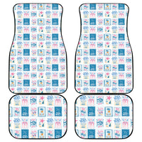 Hawaii Coastal Summer Postcard Car Mats