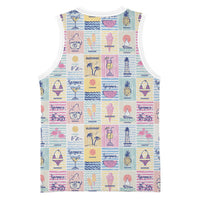 Aloha Summer Posters Grunge Textures Basketball Jersey