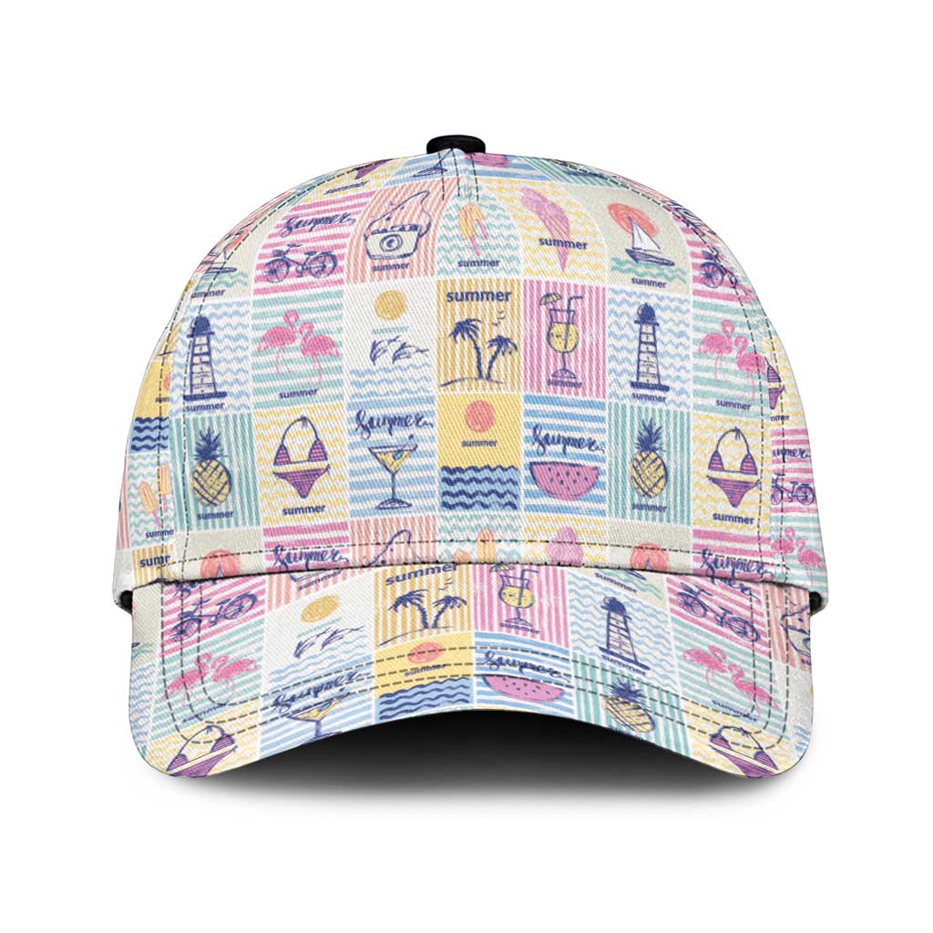 Aloha Summer Posters Grunge Textures Classic Cap