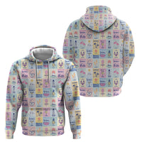 Aloha Summer Posters Grunge Textures Hoodie