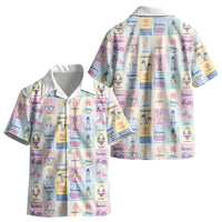 Aloha Summer Posters Grunge Textures Kid Hawaiian Shirt