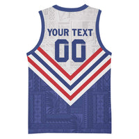 Custom Toa Samoa Rugby Basketball Jersey 1992-1993 Special Edition - Polynesian Pride