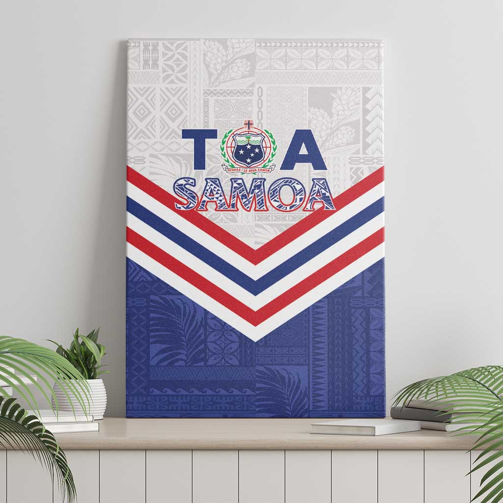 Toa Samoa Rugby Canvas Wall Art 1992-1993 Special Edition - Polynesian Pride