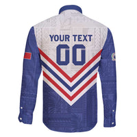 Custom Toa Samoa Rugby Family Matching Long Sleeve Bodycon Dress and Hawaiian Shirt 1992-1993 Special Edition - Polynesian Pride