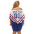 Custom Toa Samoa Rugby Family Matching Off Shoulder Short Dress and Hawaiian Shirt 1992-1993 Special Edition - Polynesian Pride