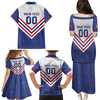 Custom Toa Samoa Rugby Family Matching Puletasi and Hawaiian Shirt 1992-1993 Special Edition - Polynesian Pride