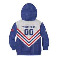 Custom Toa Samoa Rugby Kid Hoodie 1992-1993 Special Edition - Polynesian Pride