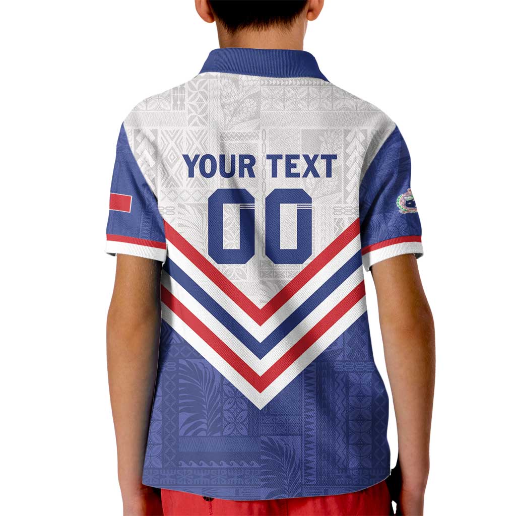 Custom Toa Samoa Rugby Kid Polo Shirt 1992-1993 Special Edition - Polynesian Pride